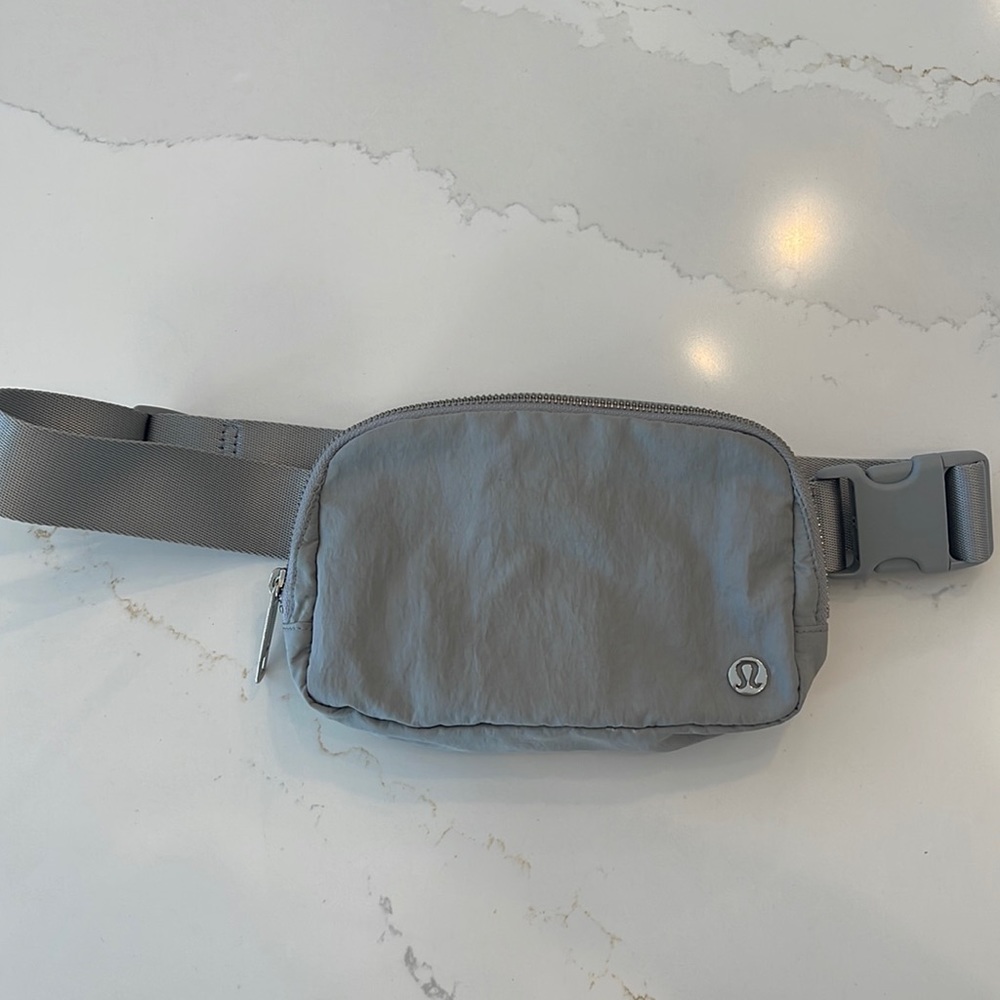 Lululemon Grey Belt Bag